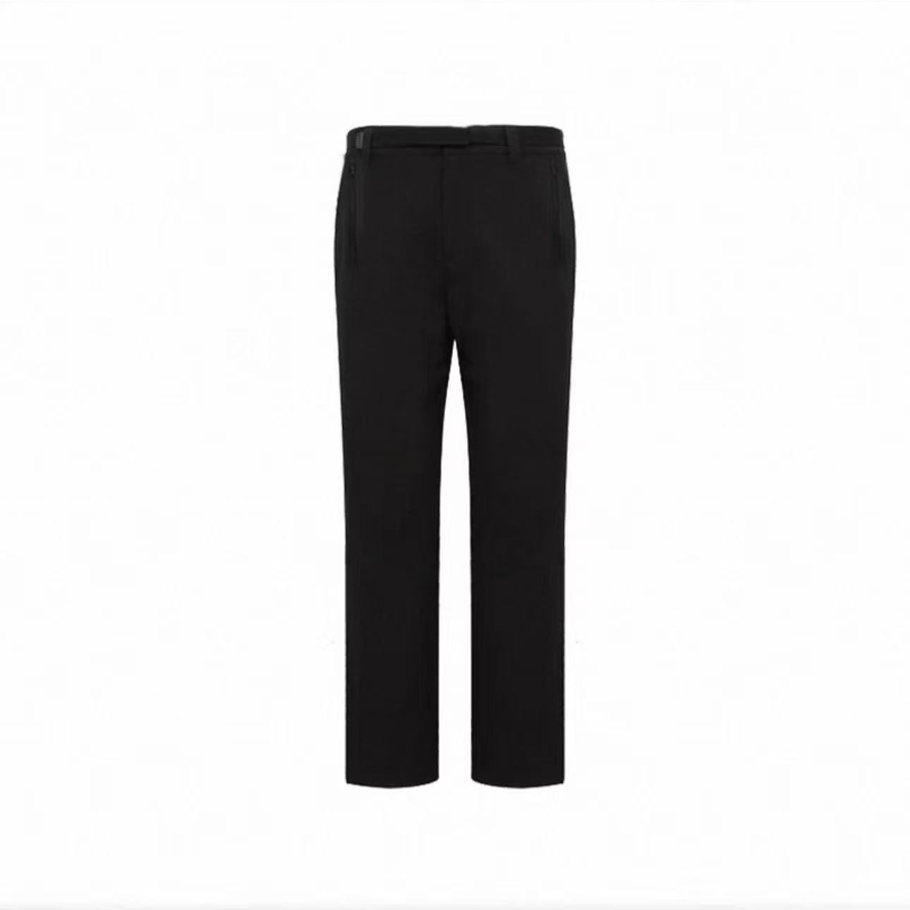 秋冬新款25年加绒加厚防风防溅水无8休闲直筒长裤