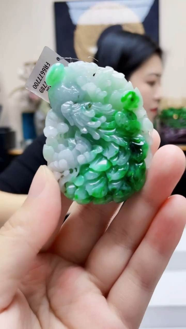 未镶嵌定制翡翠吊坠211