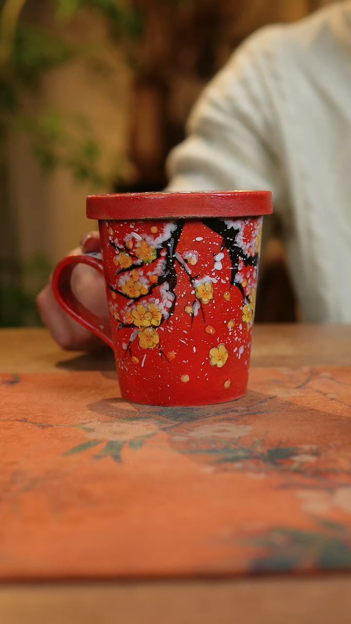 【闪购商品】瓷片1895景德镇手工手绘釉下彩高温瓷