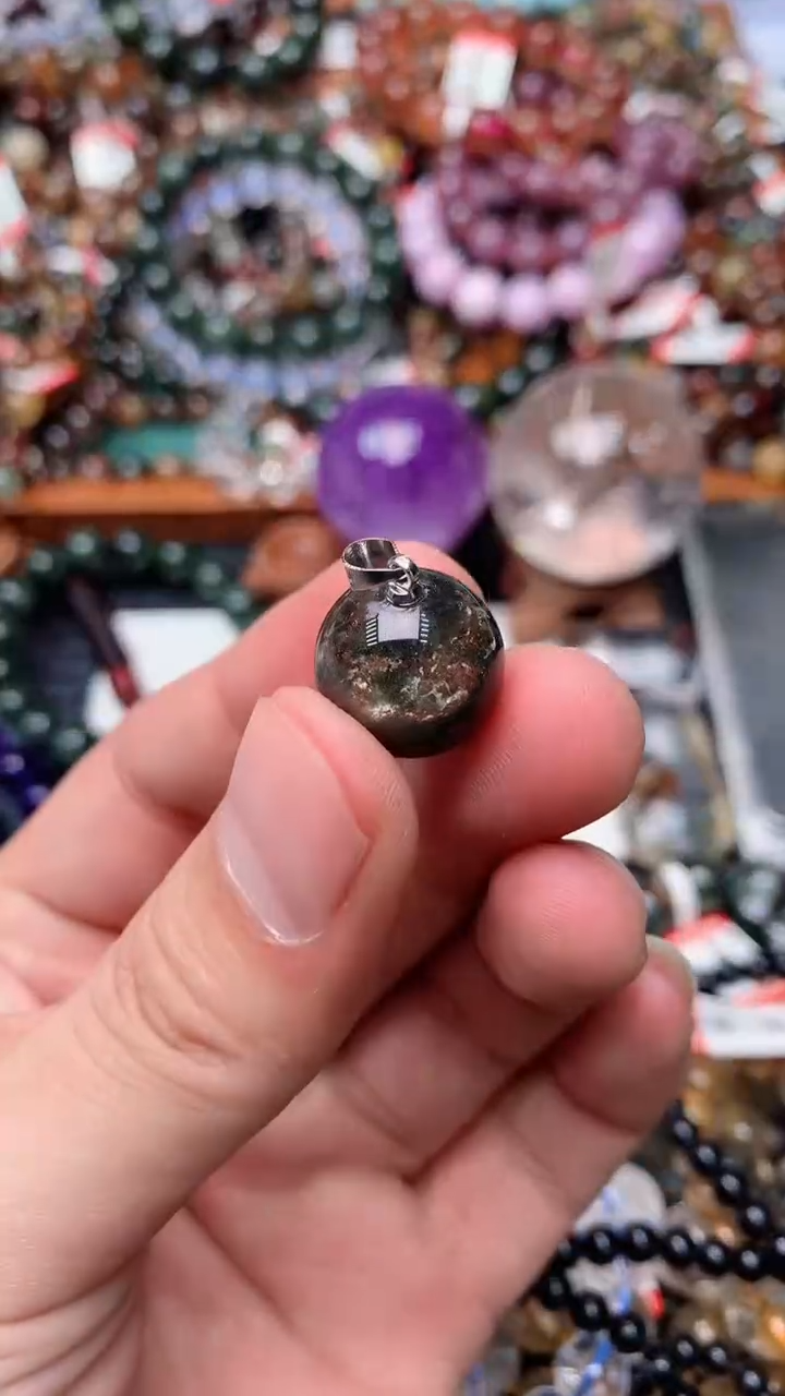 【闪购商品】水晶吊坠(赠链)合金302