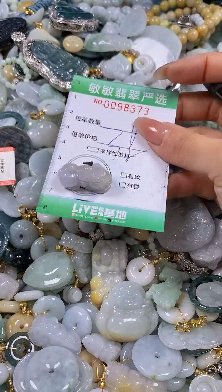 【闪购商品】翡翠颈饰未镶嵌闪购0098373