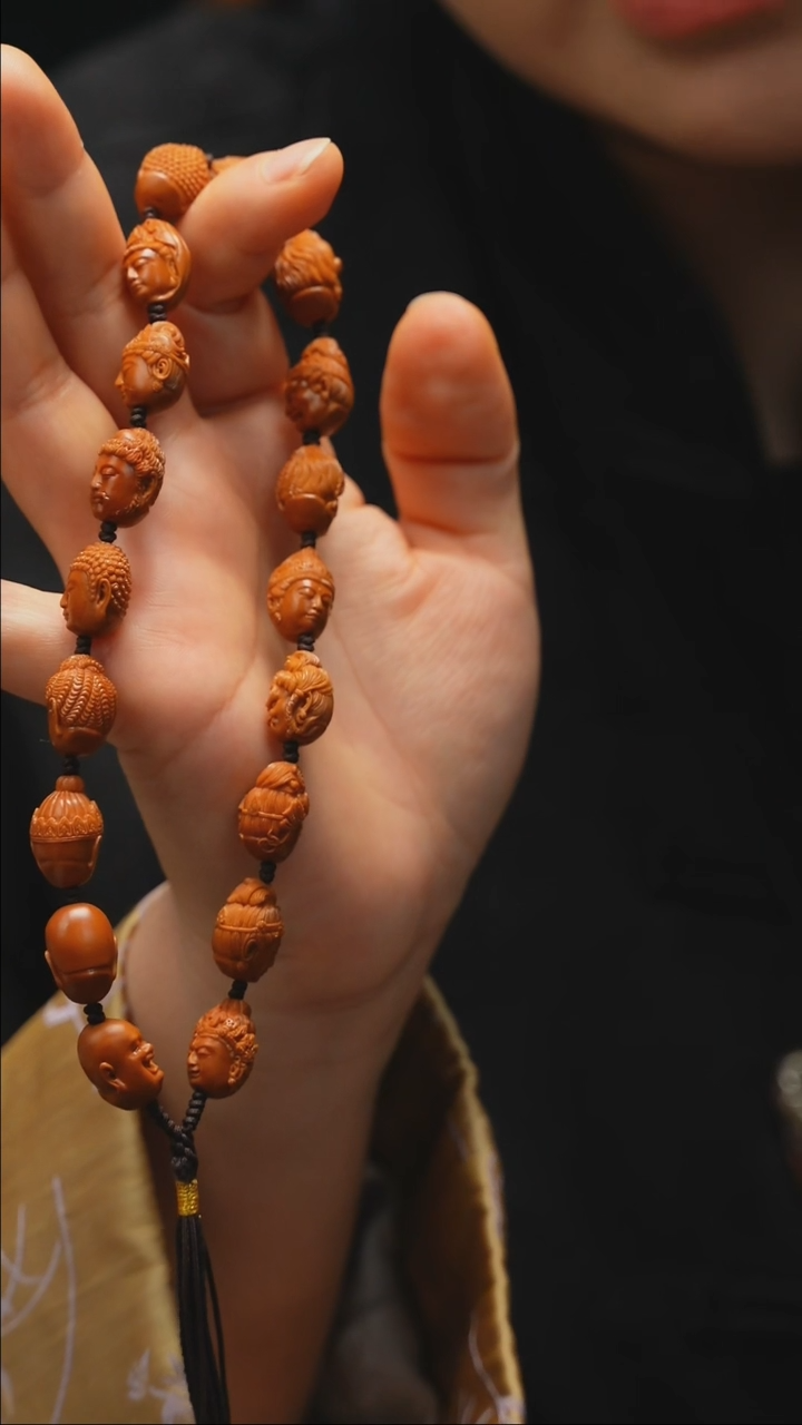 【闪购商品】橄榄核手串/手链小籽十八万佛