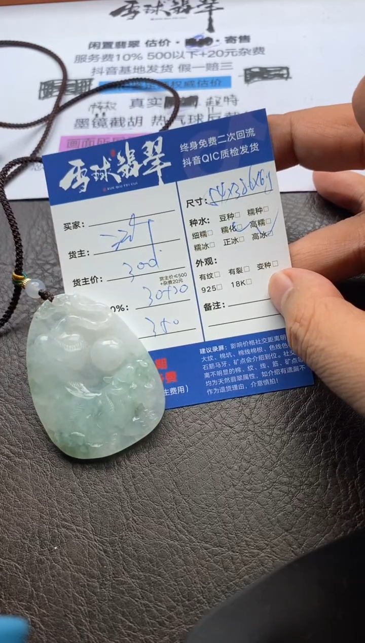 【闪购商品】翡翠颈饰未镶嵌1161230183
