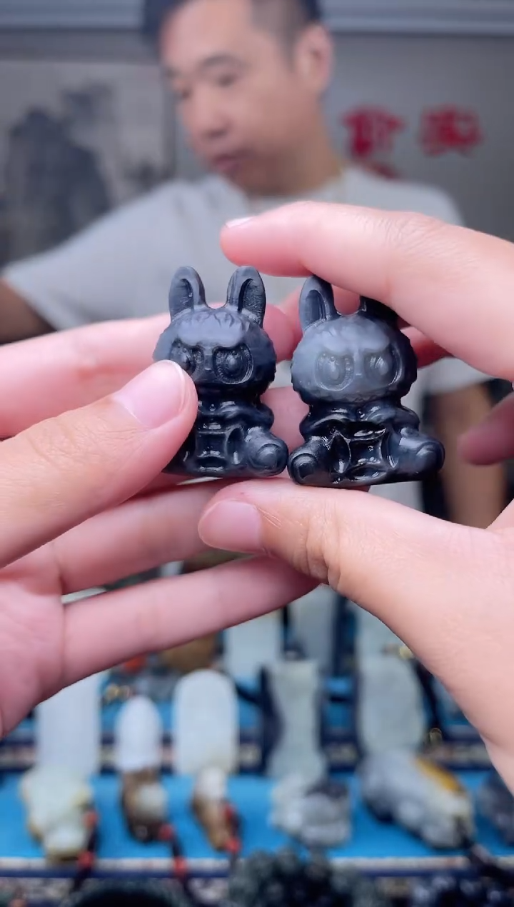 和田玉未镶嵌挂件1多样性发 拍一发一