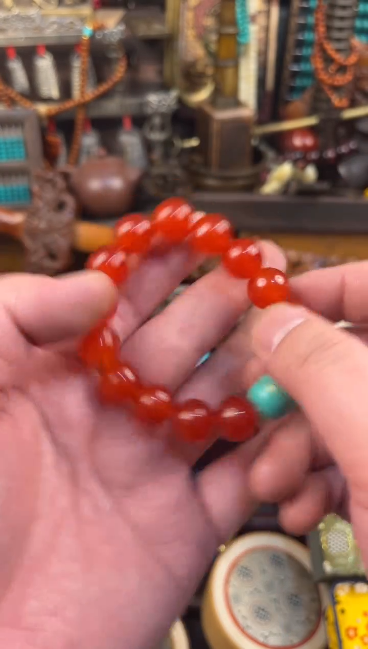 【闪购商品】琥珀手链未镶嵌所见即所得所见即所得