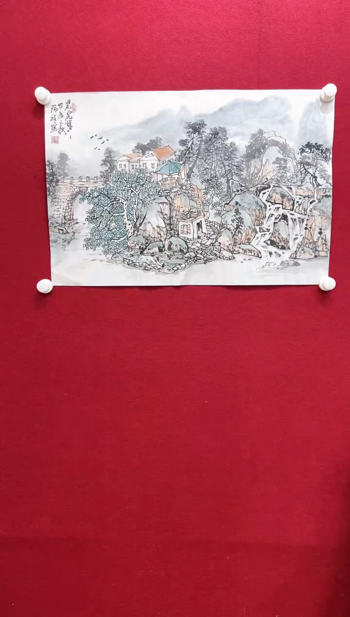 【闪购商品】国画蒋瑞祥《黑虎山》宣纸