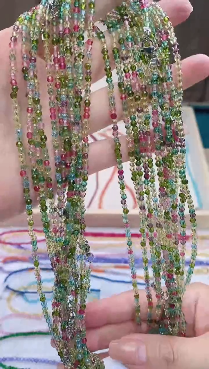 【闪购商品】尖晶石颈饰银S925镶嵌诗颜珠宝甄选SYZB07