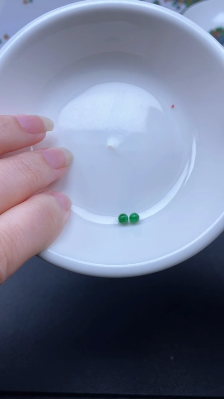 颈饰未镶嵌翡翠雪欣散珠定制diy