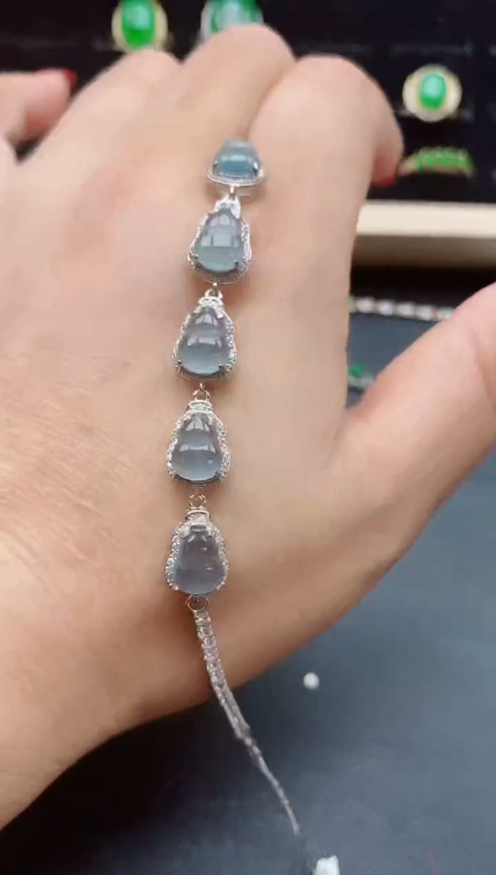 【闪购商品】翡翠戒指银S925镶嵌21312