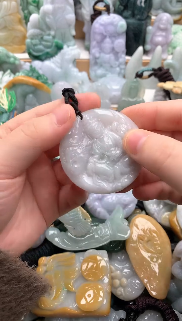 吊坠(不含链)未镶嵌翡翠1