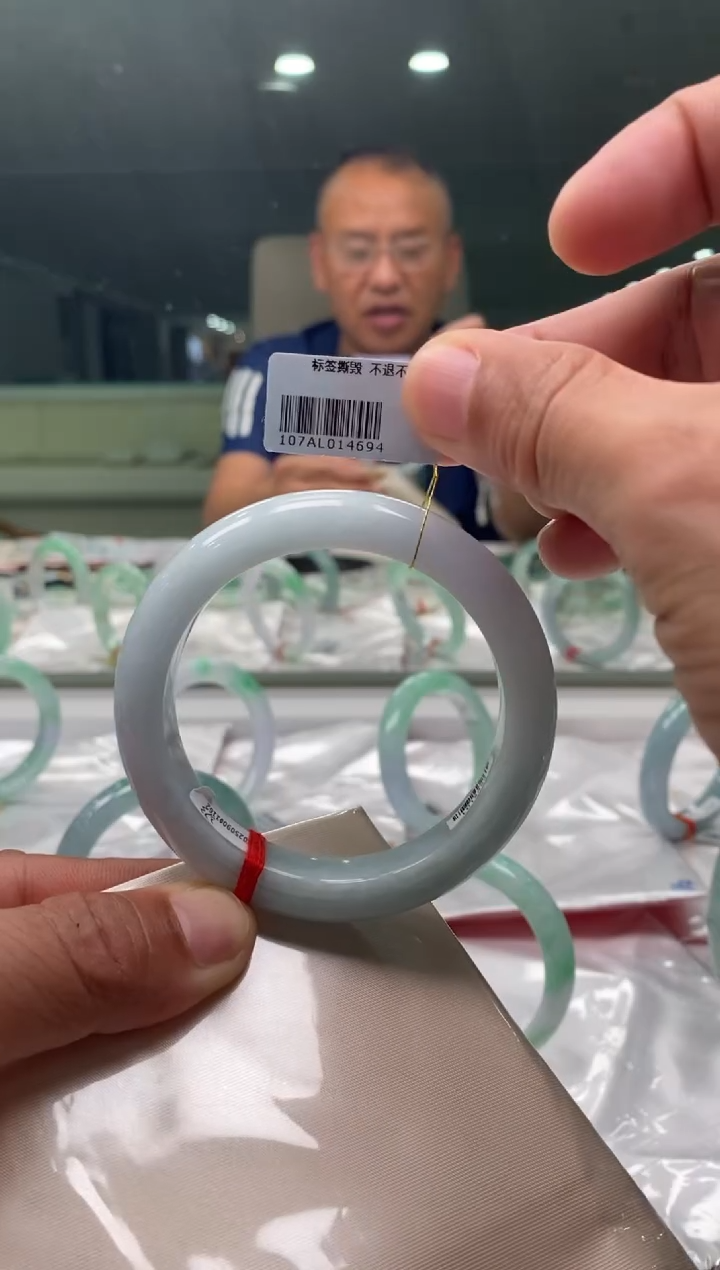 未镶嵌手镯翡翠三哥专属链接圈口57编码4694多样性发其一