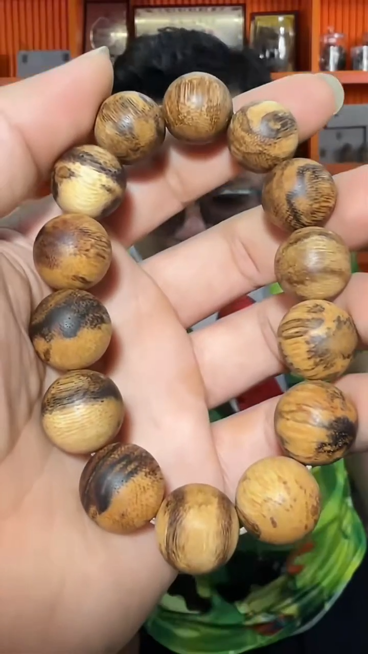 沉香手串137号单圈达拉干1.7多样性发一