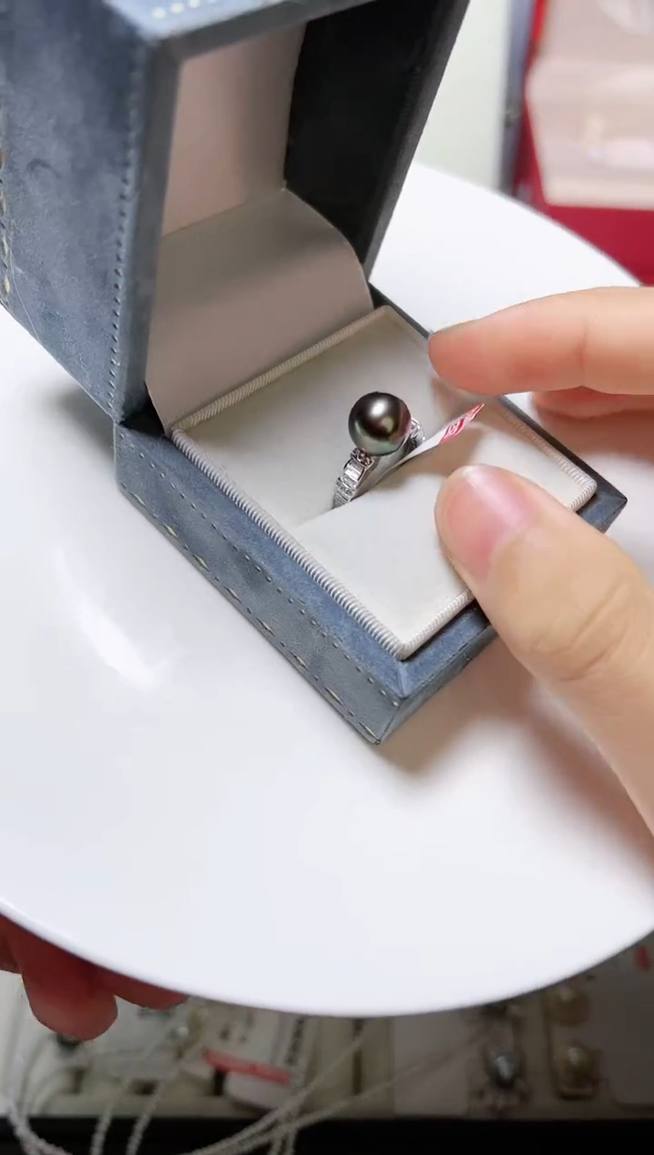 【闪购商品】海水珍珠耳饰银S925镶嵌897