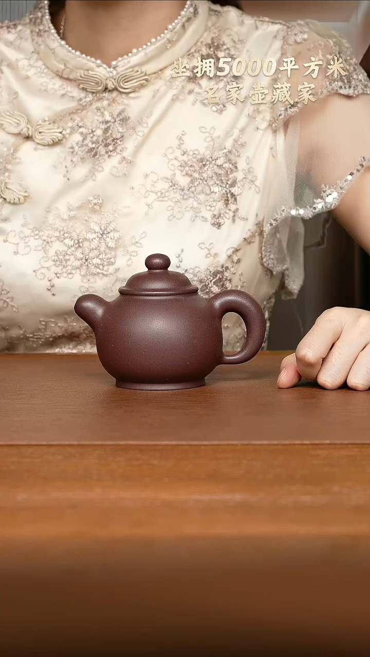 茶壶紫砂郑志涛道洪潘壶底槽清265cc内推