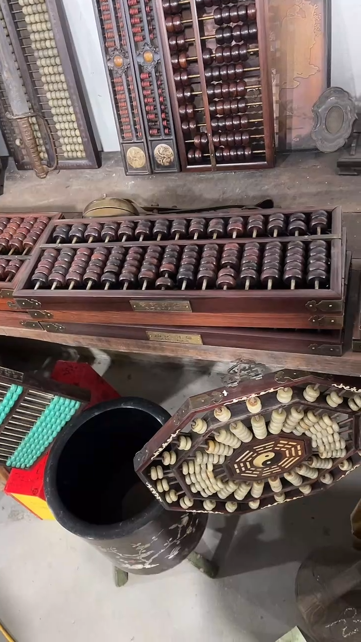 木算盘家居饰品桌面摆件