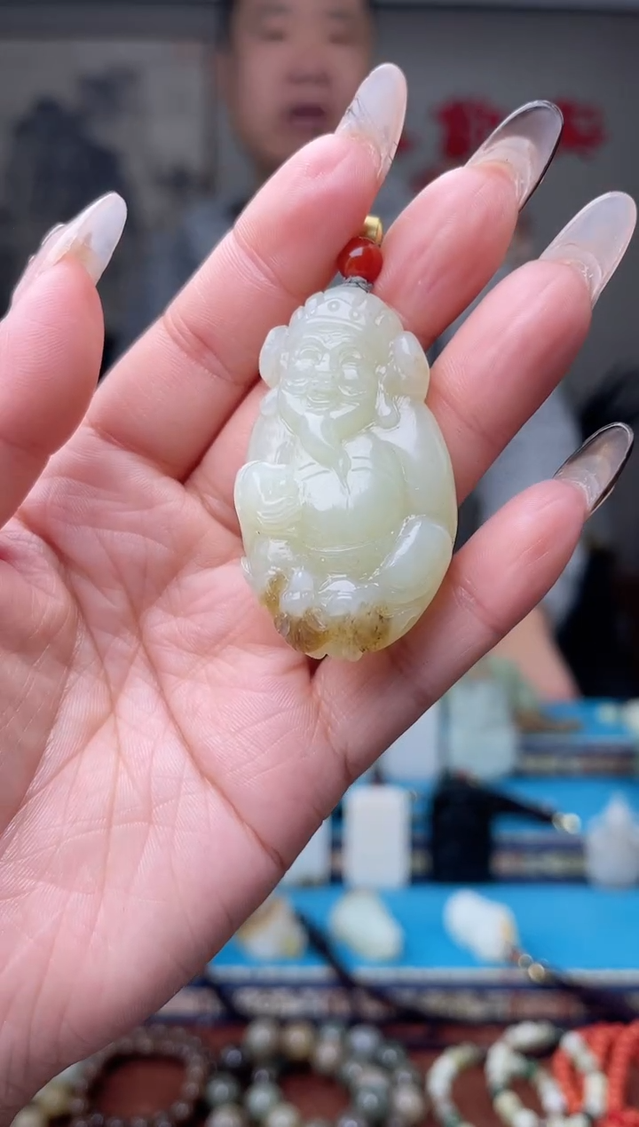 【闪购商品】和田玉挂件未镶嵌1