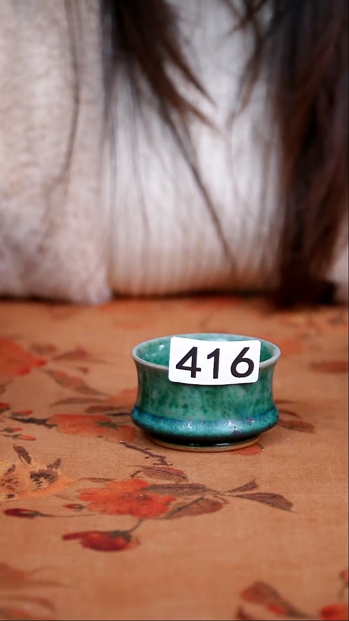 全品钧瓷茶器摆件