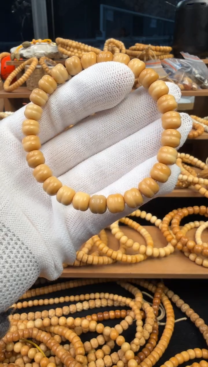 【闪购商品】菩提根/象牙果手串龙脊菩提汉堡单圈卡8