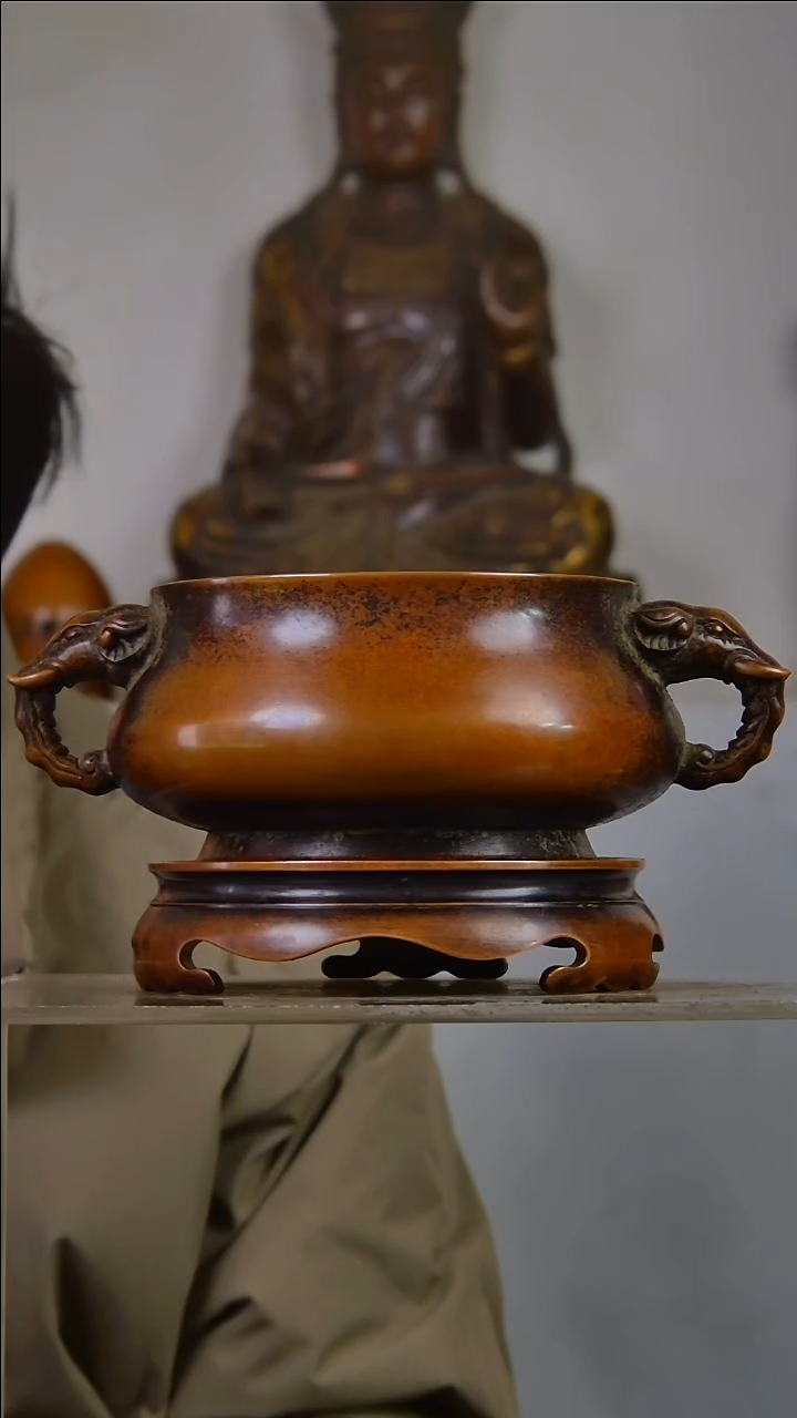 孙精美香炉放漏结缘24432