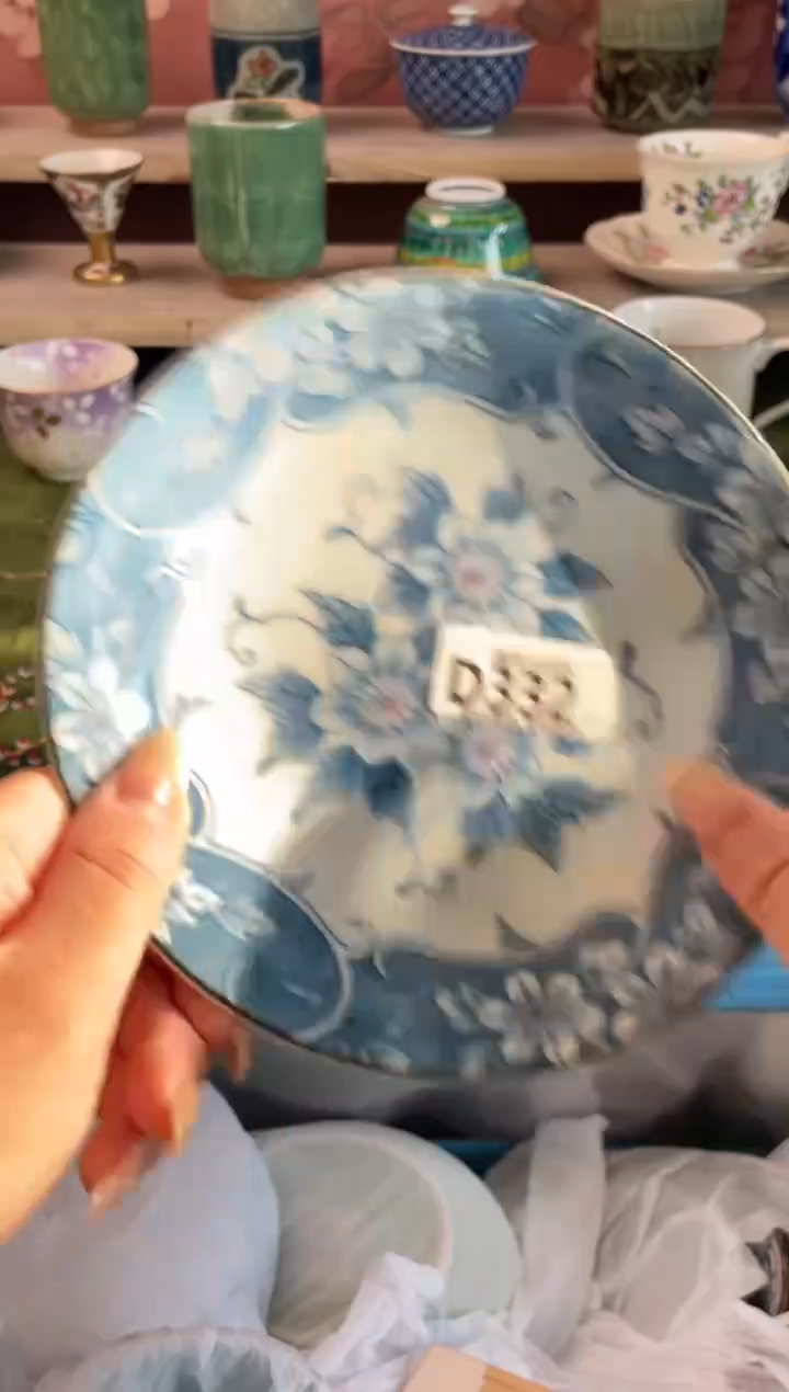 瓷片千**祿瓷器瓷器D332