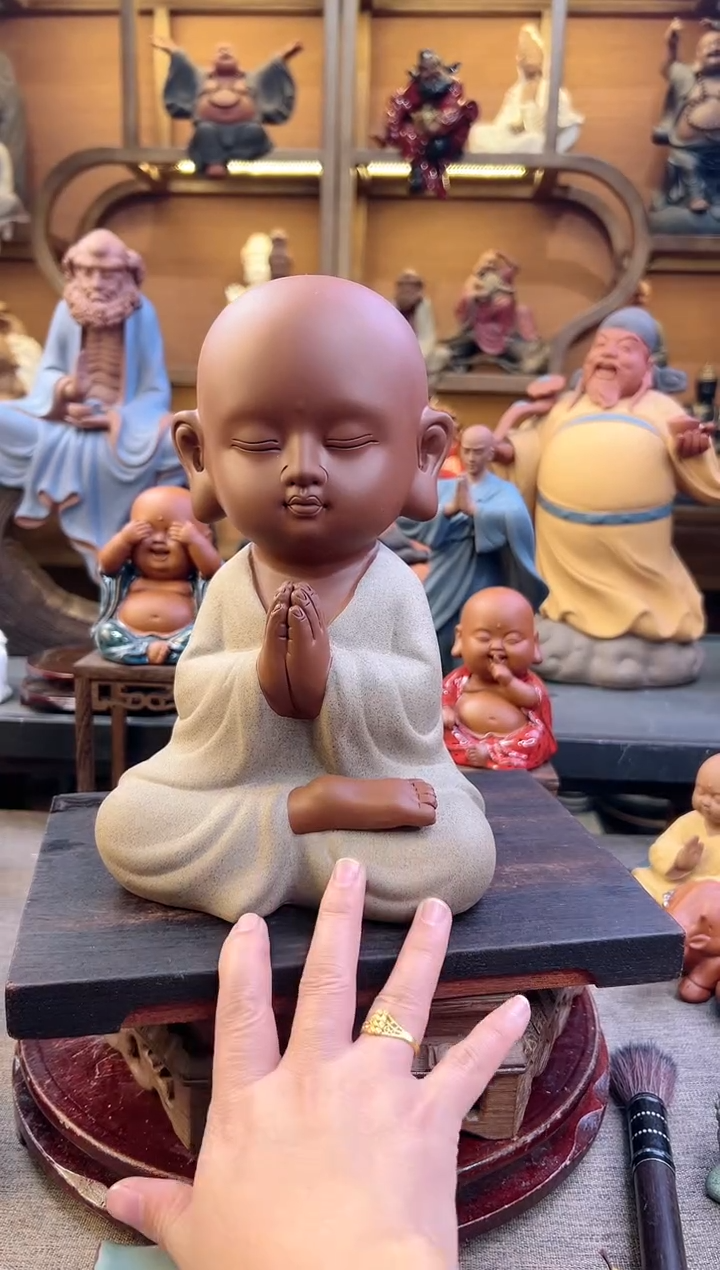 紫砂茶宠器闵茶宠摆件