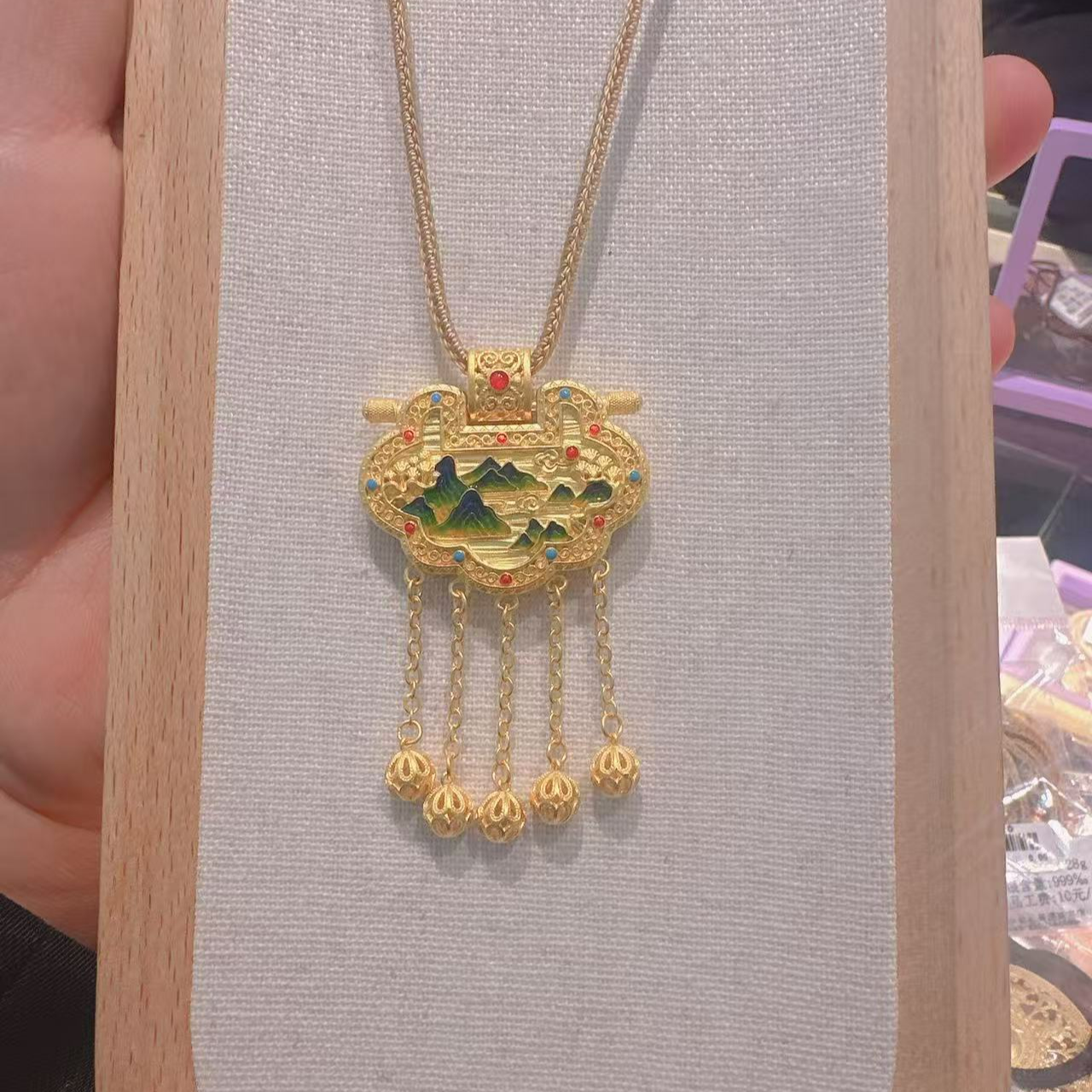 吊坠足银 足银吊坠天子门生