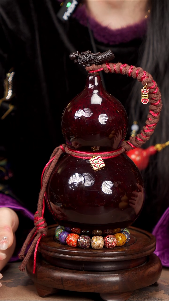 【闪购商品】21易林高端工艺大漆酒葫芦--518