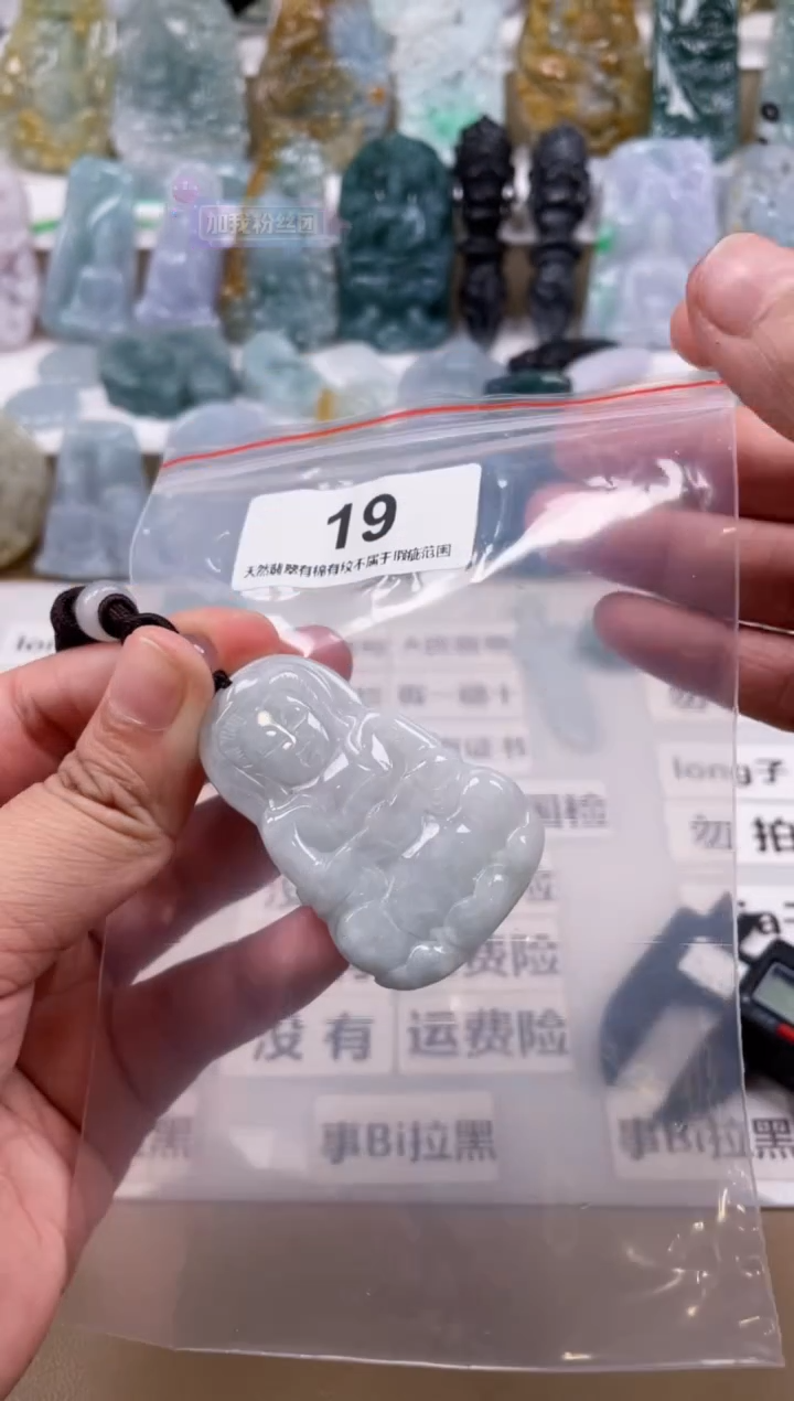 【闪购商品】翡翠颈饰未镶嵌天然缅甸A货翡翠19