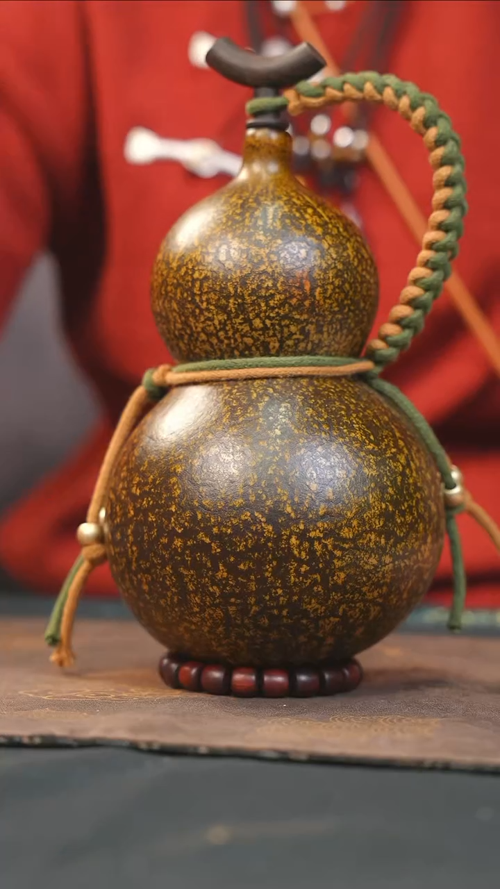 【闪购商品】RO大106漆酒葫芦不包手串及旋转底座