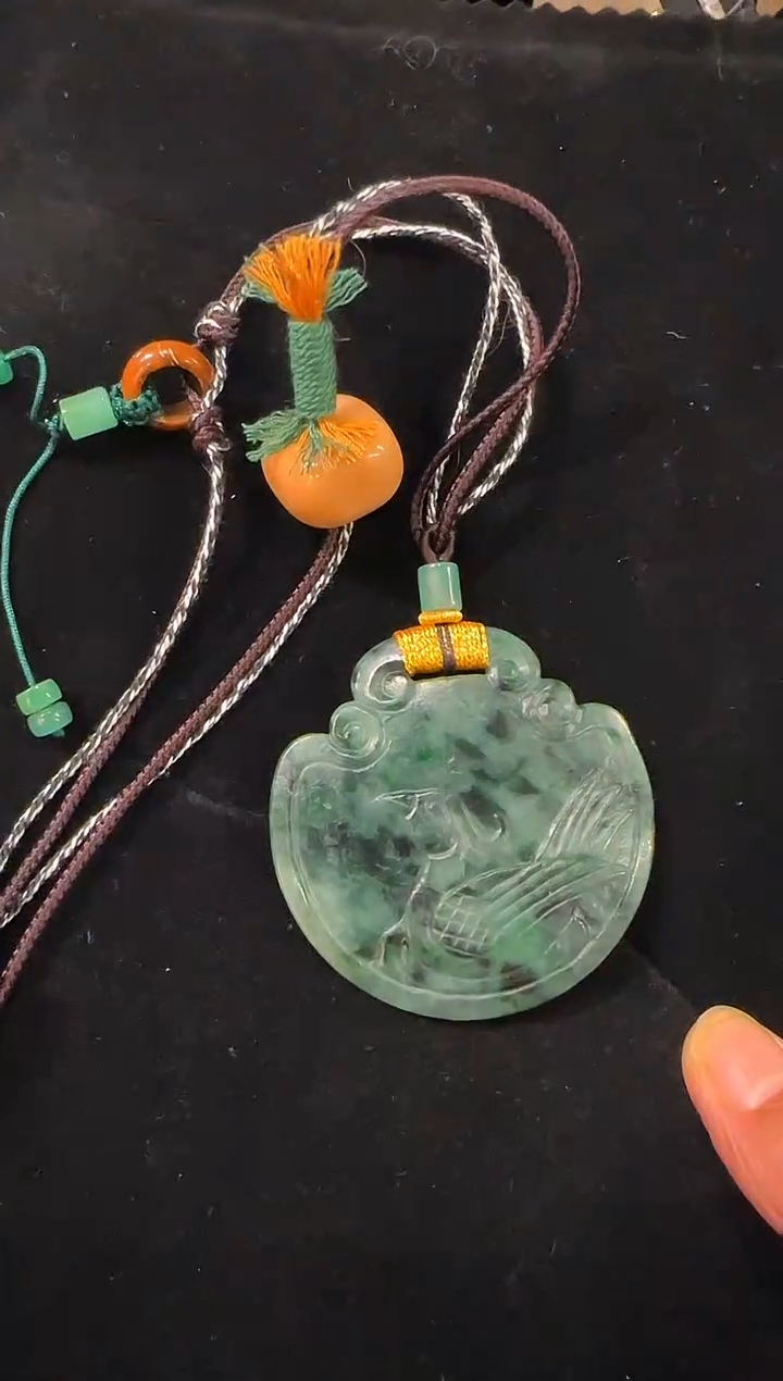 颈饰未镶嵌翡翠国风