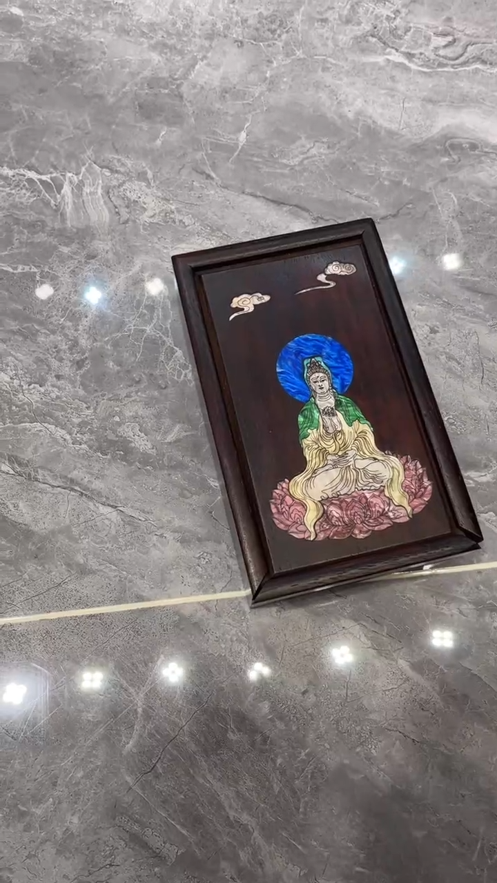 木螺钿唐卡抽拉盒