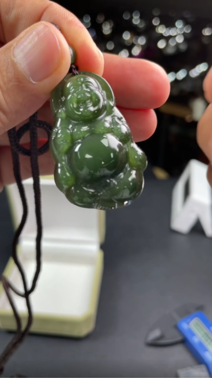 和田玉未镶嵌吊坠(不含链)11123-E69-多样性发其一