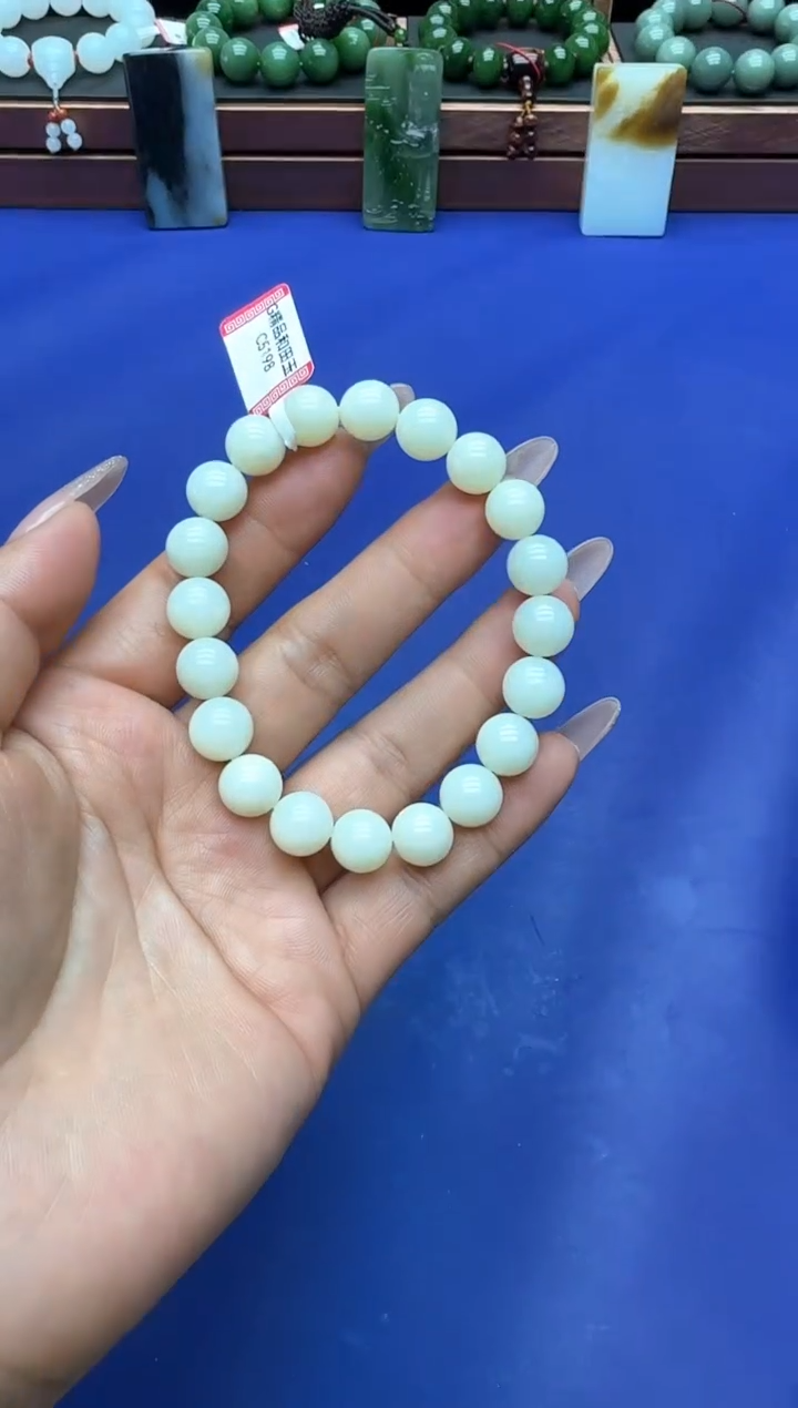 【闪购商品】和田玉手串未镶嵌qmyhk10