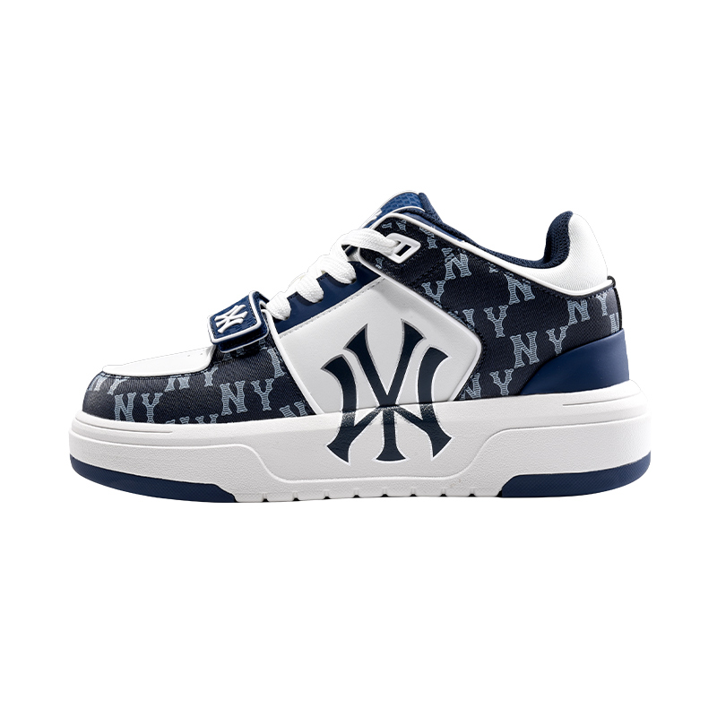 潮牌洋基队鞋时尚休闲男女同款百搭学长鞋小白鞋运动厚底增高鞋22