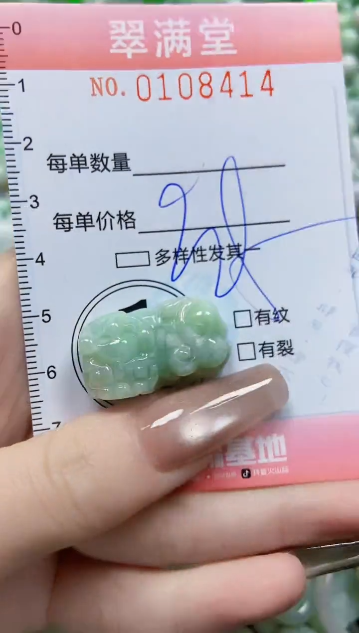 【闪购商品】翡翠颈饰未镶嵌闪购0108414