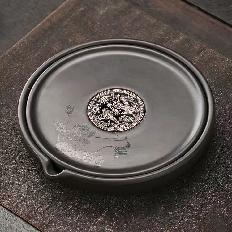 喜上眉梢干泡台茶盘F13