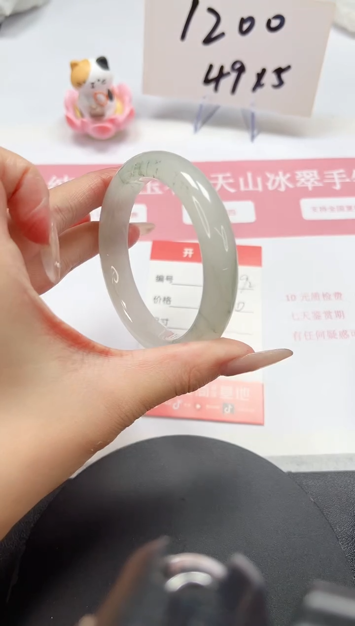 【闪购商品】石英质玉手镯未镶嵌A192-56.2