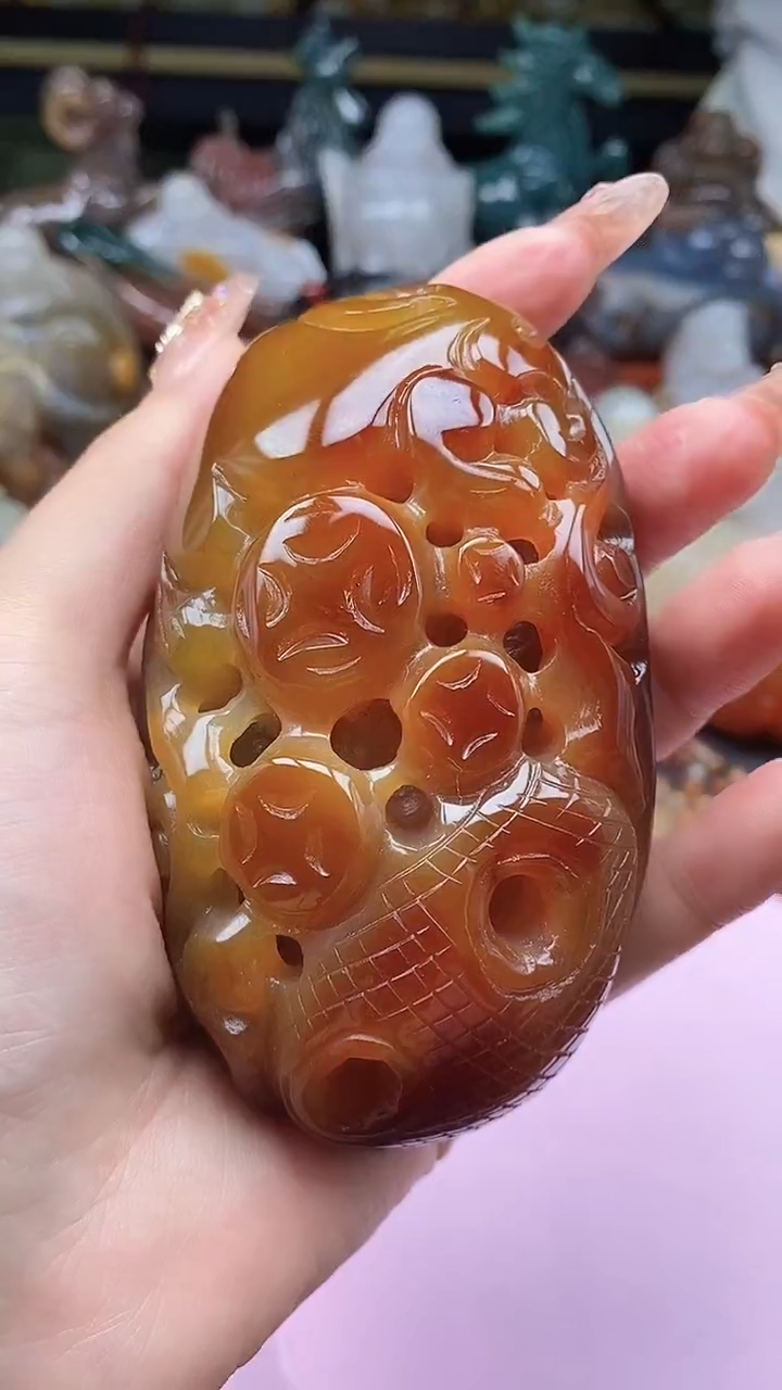 【闪购商品】玛瑙/玉髓颈饰未镶嵌dd