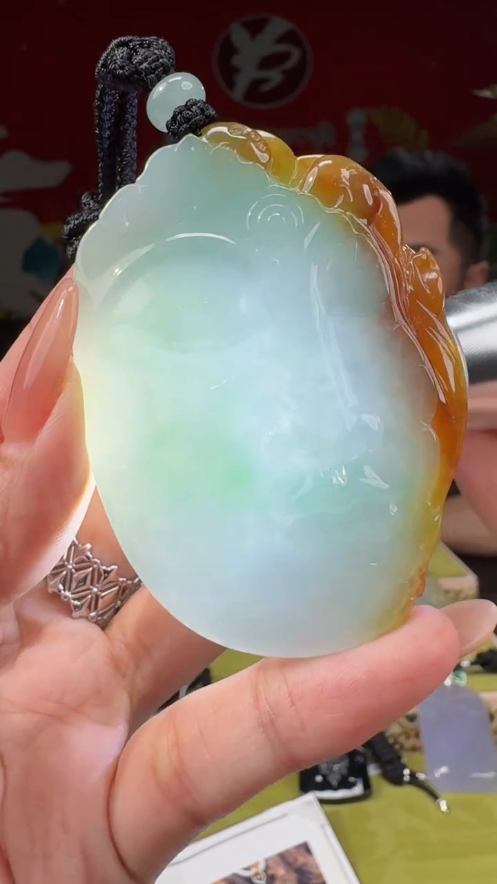 【闪购商品】翡翠颈饰未镶嵌133  /天然a货翡翠