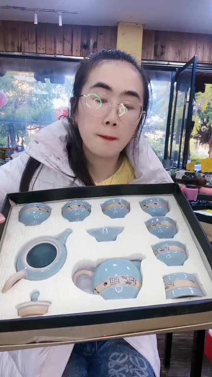 【闪购商品】节节高升送礼茶具高端套装1套发货