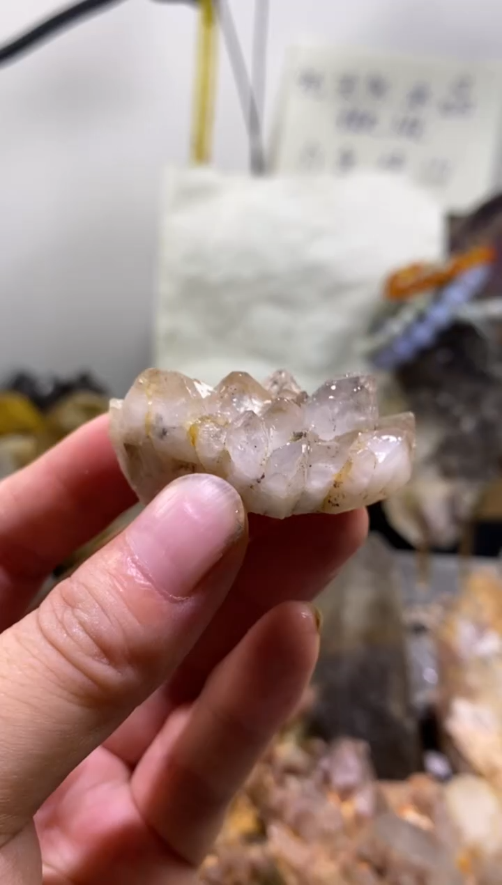 未镶嵌珠宝半成品水晶25号四川超七花园水晶