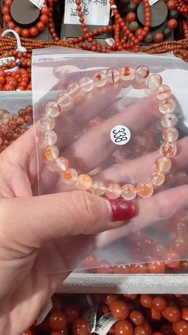 【闪购商品】南红玛瑙手串未镶嵌7+