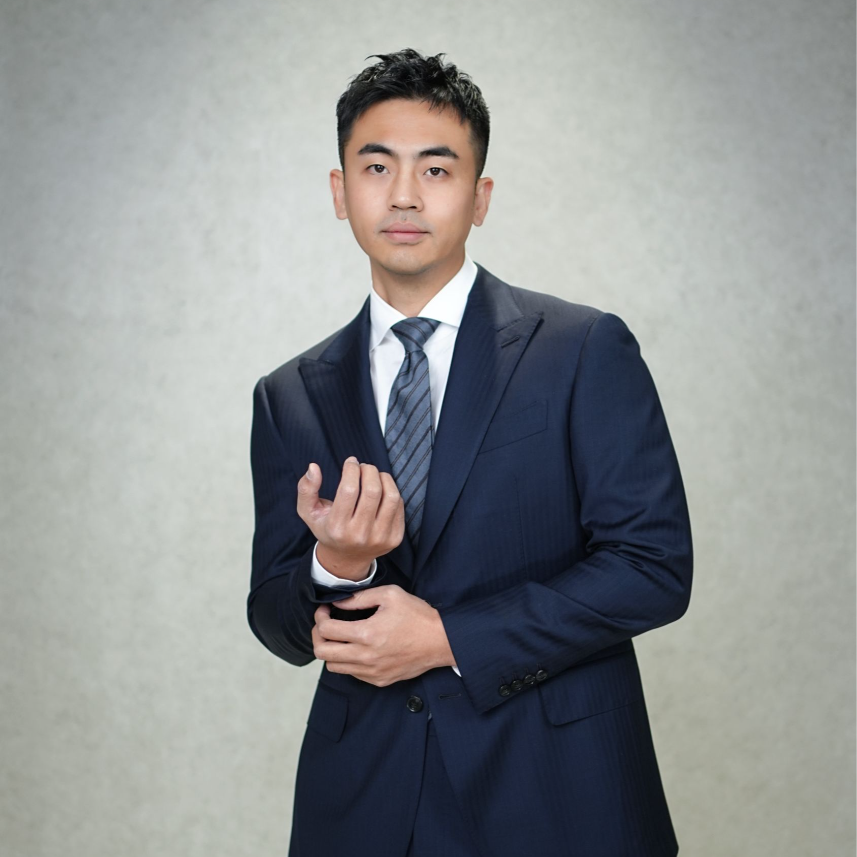 【权势套装】英产130支纯羊毛高定工艺手工米兰眼单排扣戗驳领套西