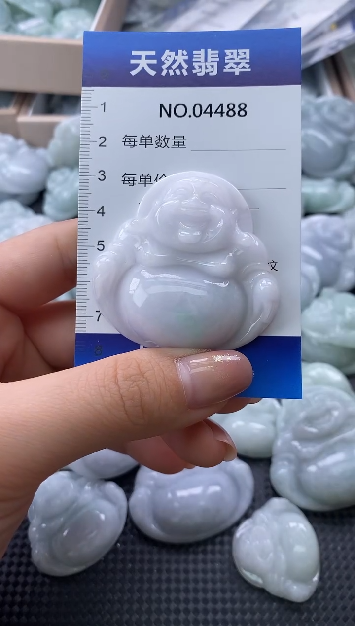 颈饰未镶嵌翡翠天然缅甸翡翠04488