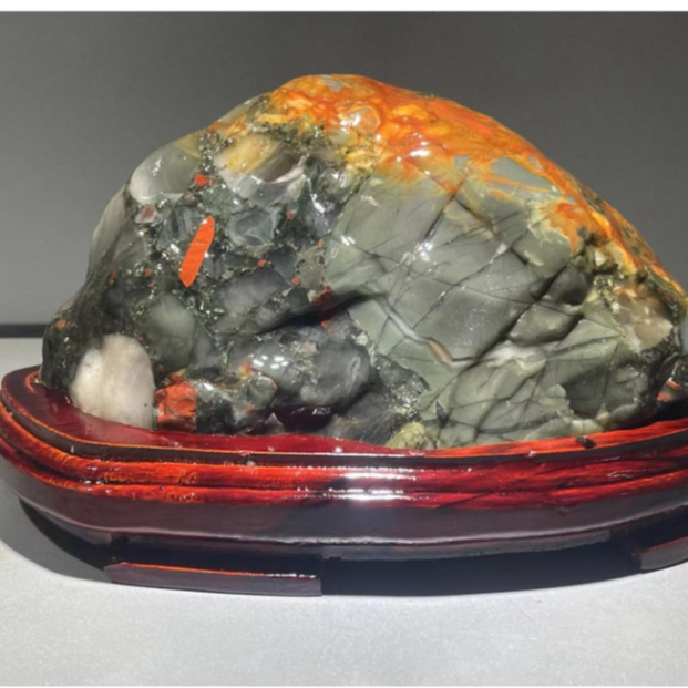 3阿拉善石摆件 客厅精美装饰摆件 天然风化 直播间链接