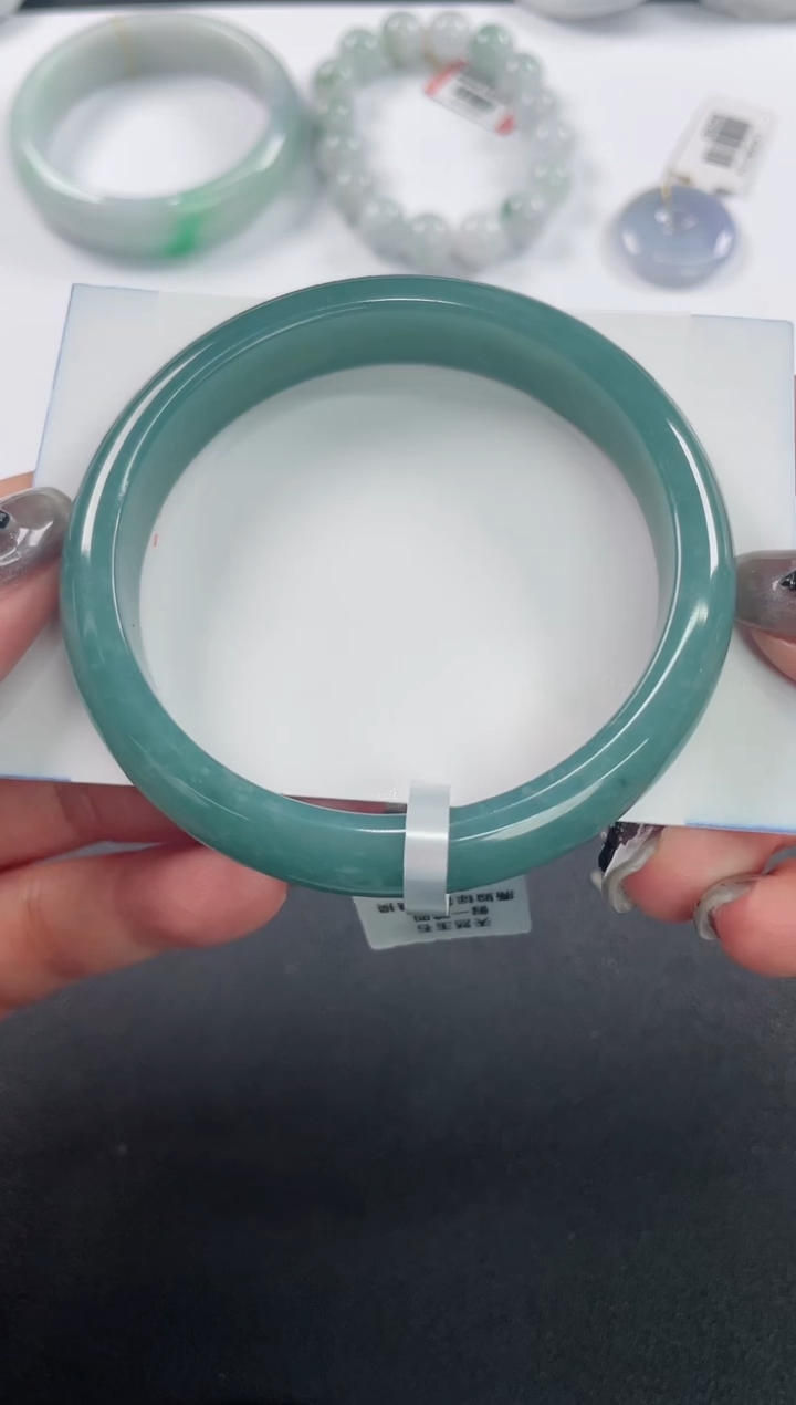 未镶嵌手镯翡翠基地发货H8999  58+