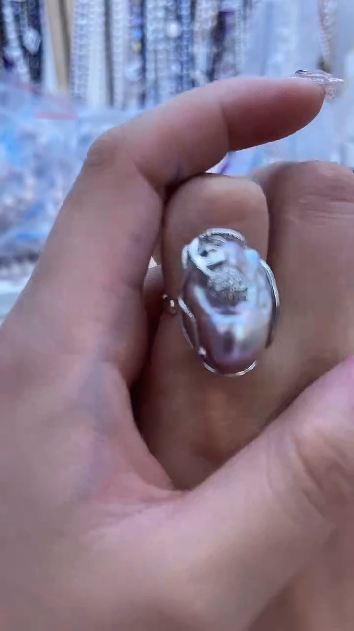 【闪购商品】淡水珍珠戒指未镶嵌661