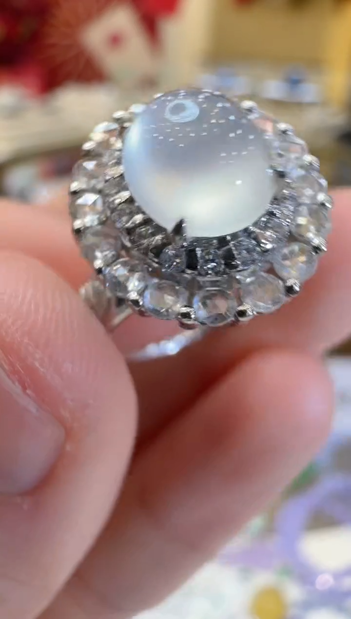 【闪购商品】翡翠戒指18K金镶嵌多样性团购发一件