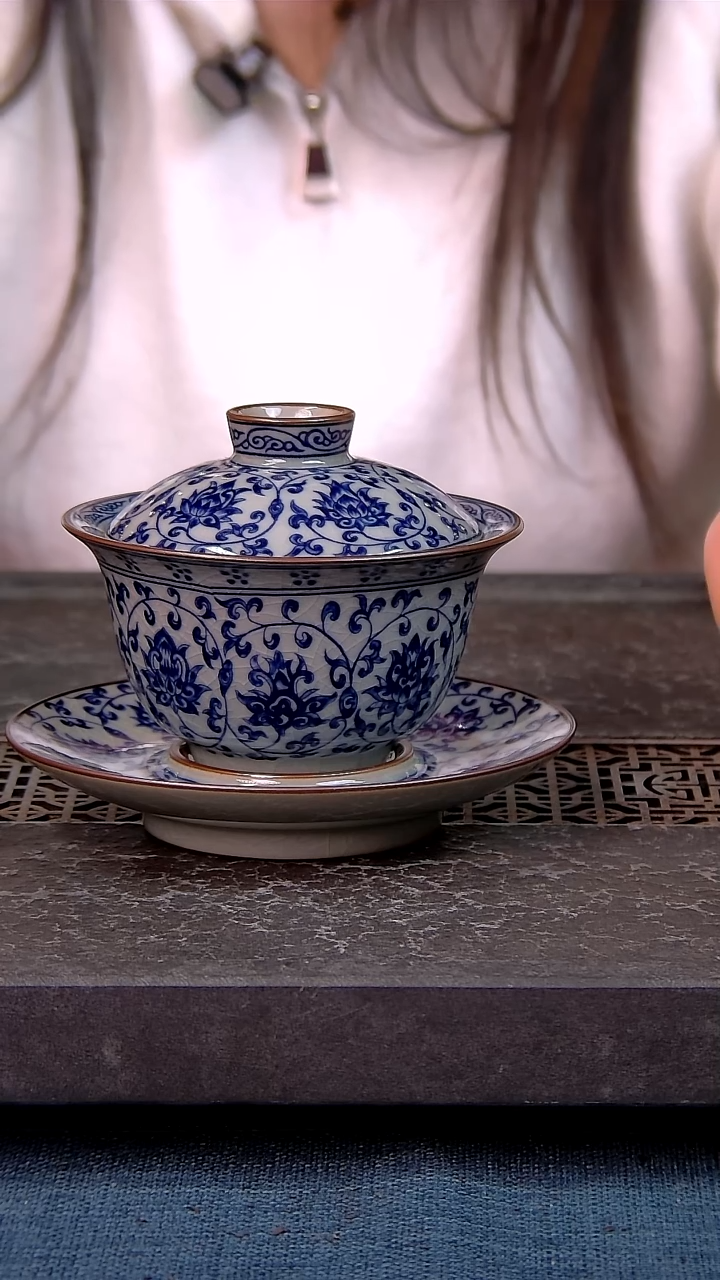 简装家用款1件套 老陶泥开片纹陶瓷茶具