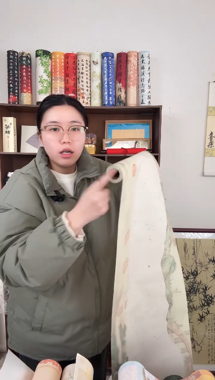 村居图一卷十米长卷